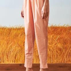 Ikai Pink Cotton Tapered Pants -Outlet Loometta Store sh ttp 1001p 3