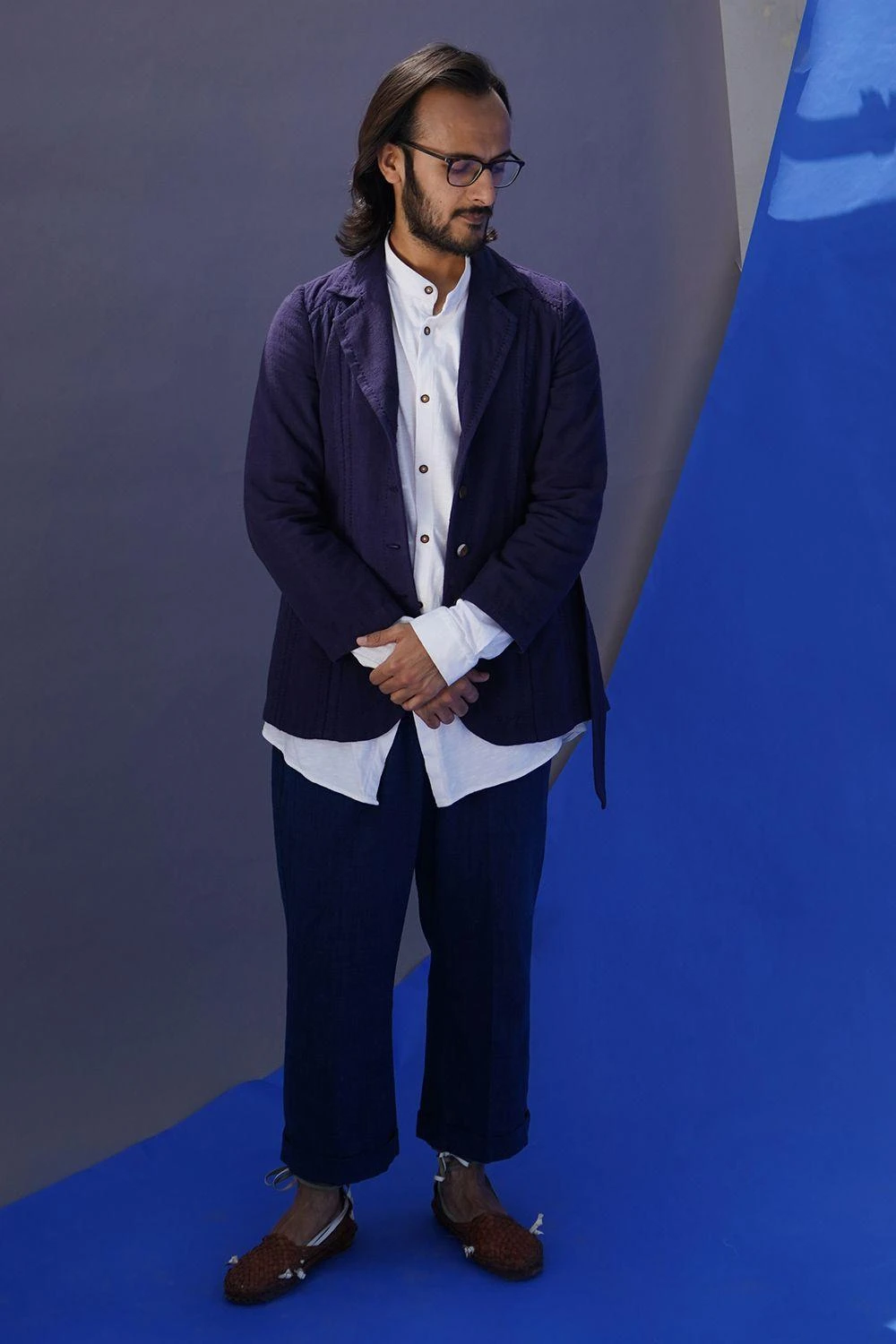 Bell Shaped Blue Pants 3 Bell Shaped Blue Pants