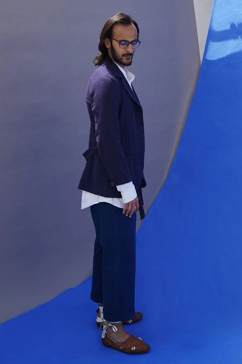 Bell Shaped Blue Pants 4 Bell Shaped Blue Pants - Image 2