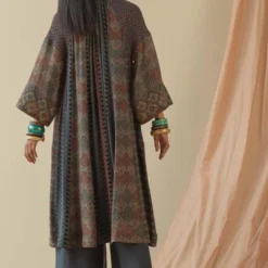 Sunira Designs Embroidered Grey Palazzos -Outlet Loometta Store ss2136 3