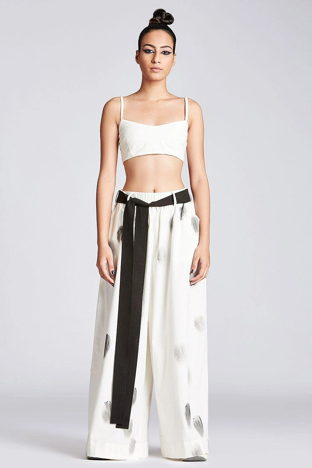 Chola Hand Painted Wide Leg Trousers 3 Chola Hand Painted Wide Leg Trousers