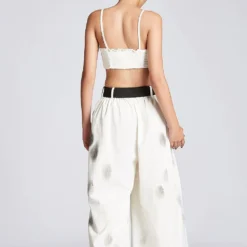 Chola Hand Painted Wide Leg Trousers 7 Chola Hand Painted Wide Leg Trousers -Outlet Loometta Store tr0030cp 3