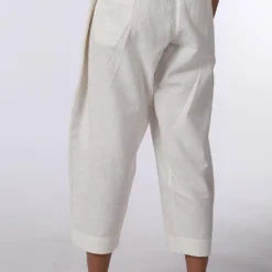 SWGT High Waisted Cuffed Trousers -Outlet Loometta Store tr2a 4 2