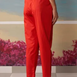 Ikai Red Tapered Pants -Outlet Loometta Store ttp1001r 3
