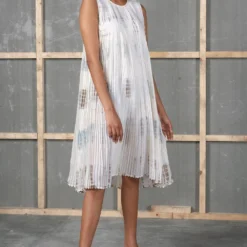 Urvashi Kaur Tie & Dye Kota Cotton Echo Dress